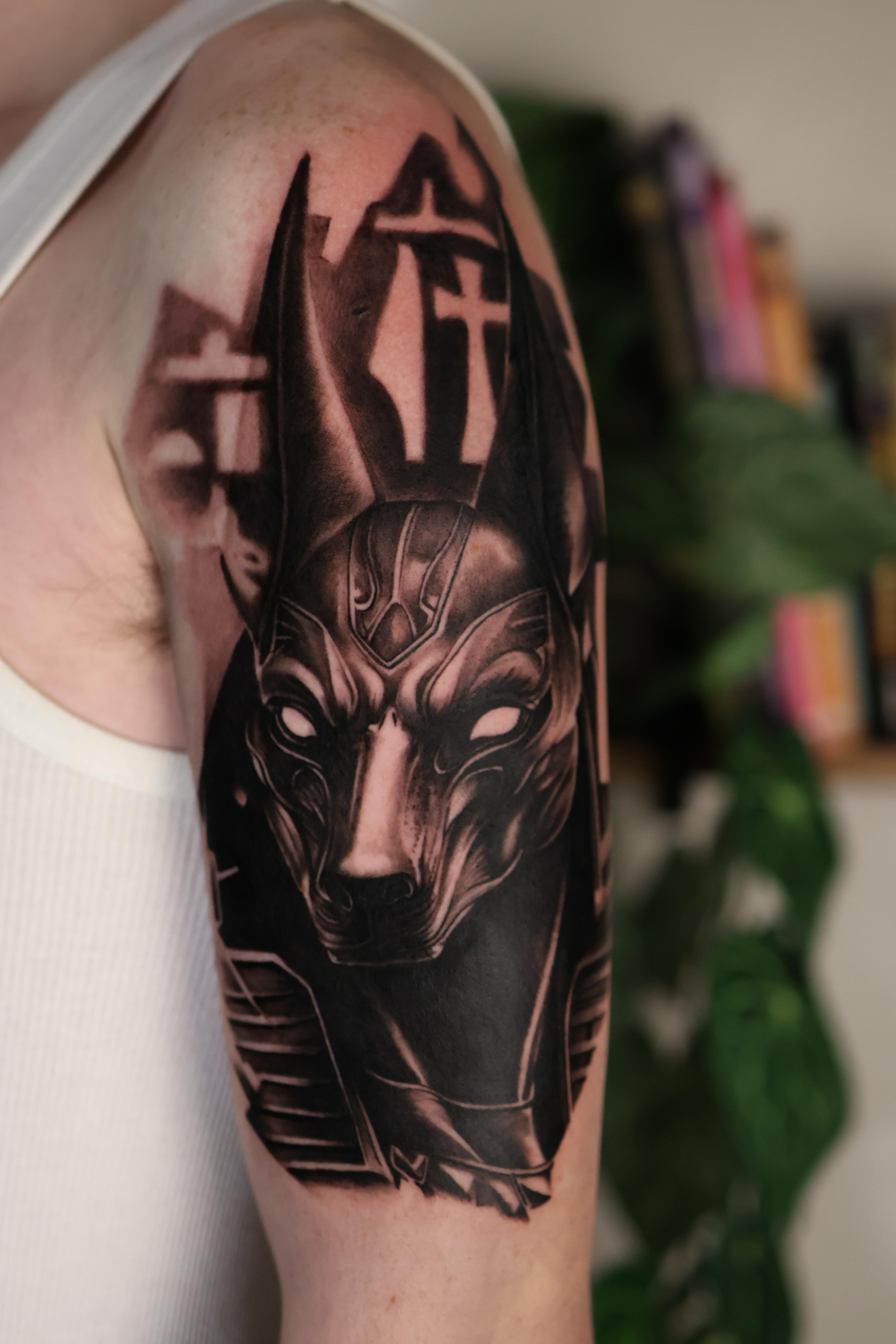 realisticke tetovanie michalovce, vychodne slovensko anubis 